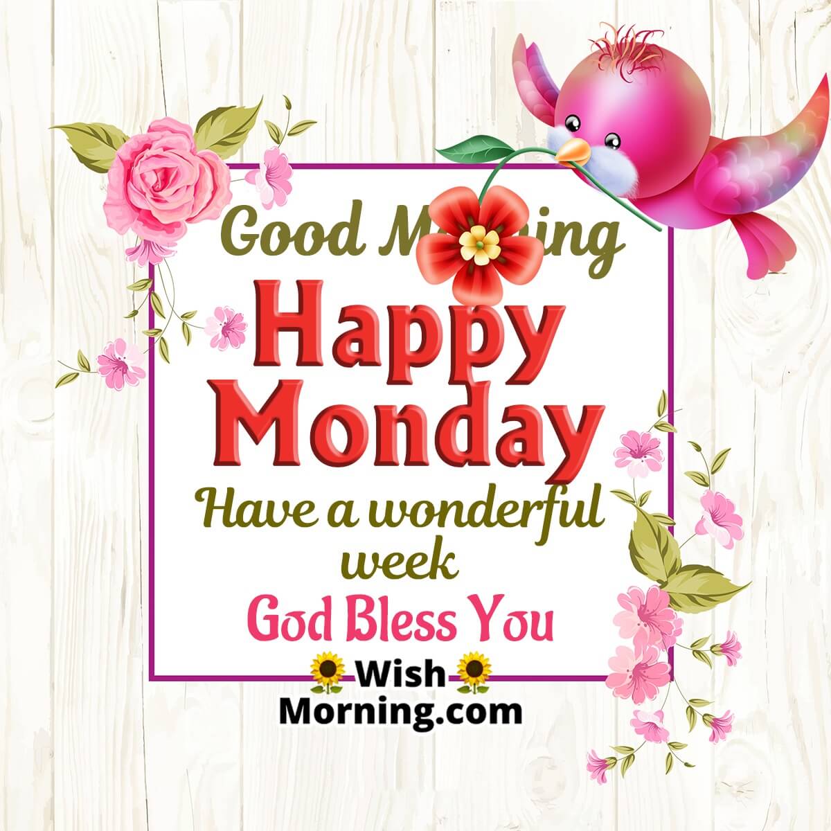 Monday Morning Wishes - Wish Morning