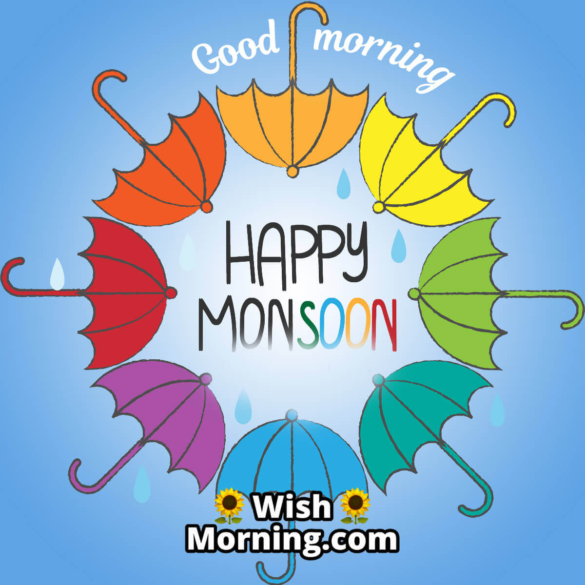 Good Morning Monsoon Card