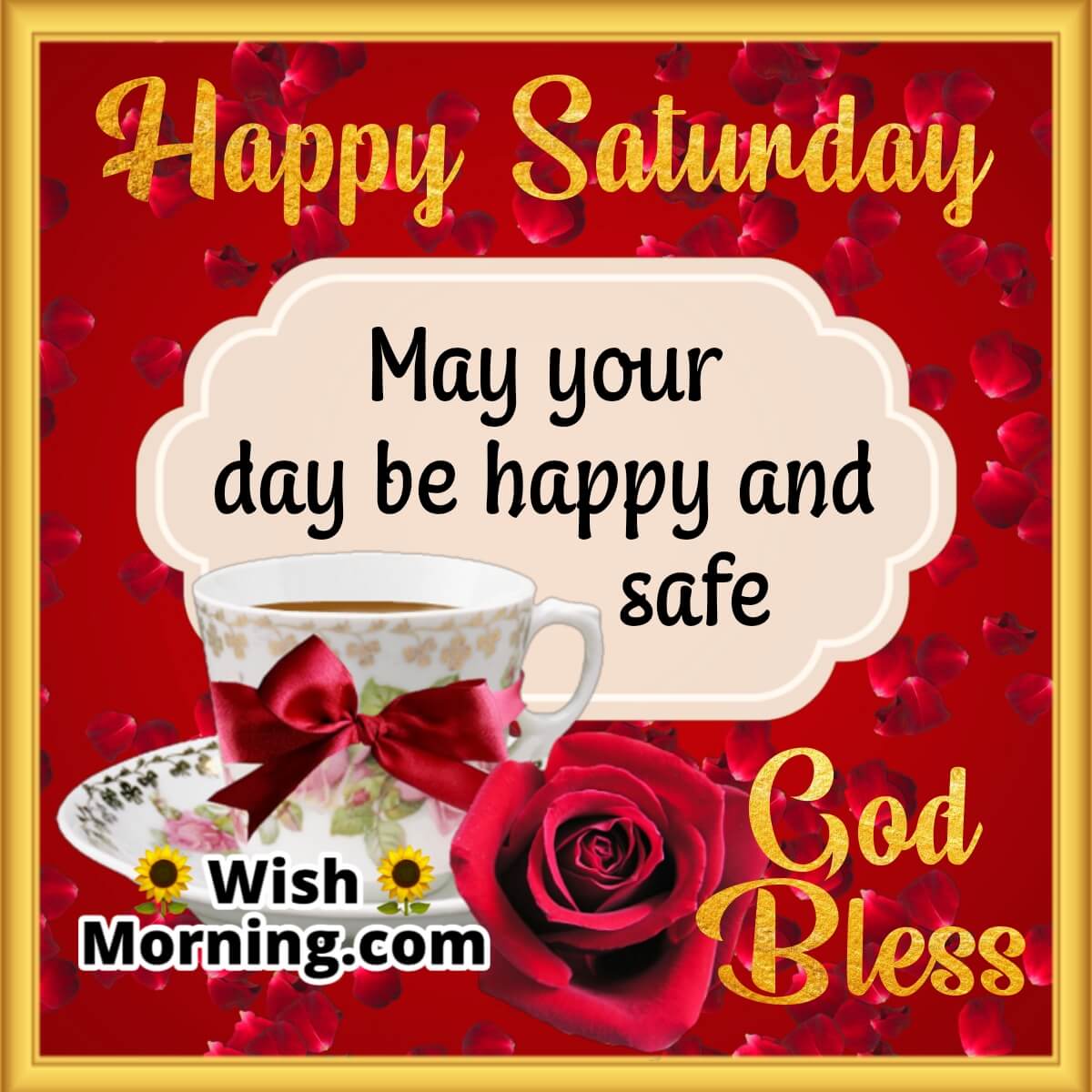 Happy Saturday Morning Blessings