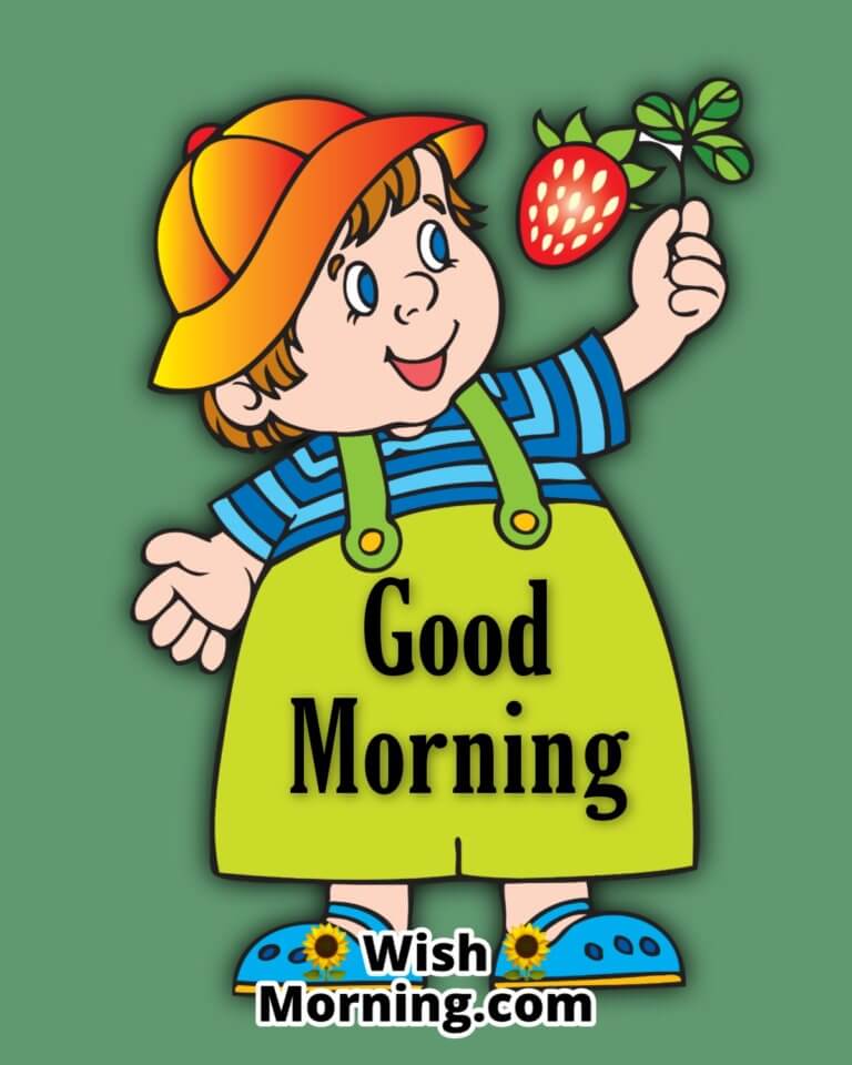Good Morning Kids Wish Morning