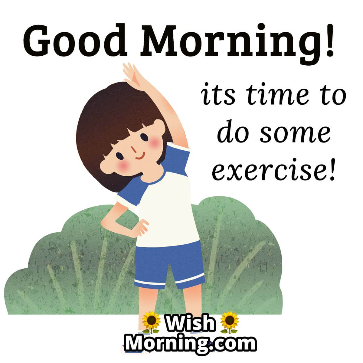 Morning Kids Exercise