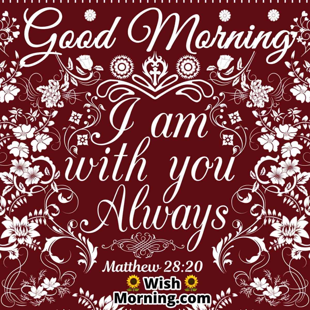 Good Morning Bible Verse Image