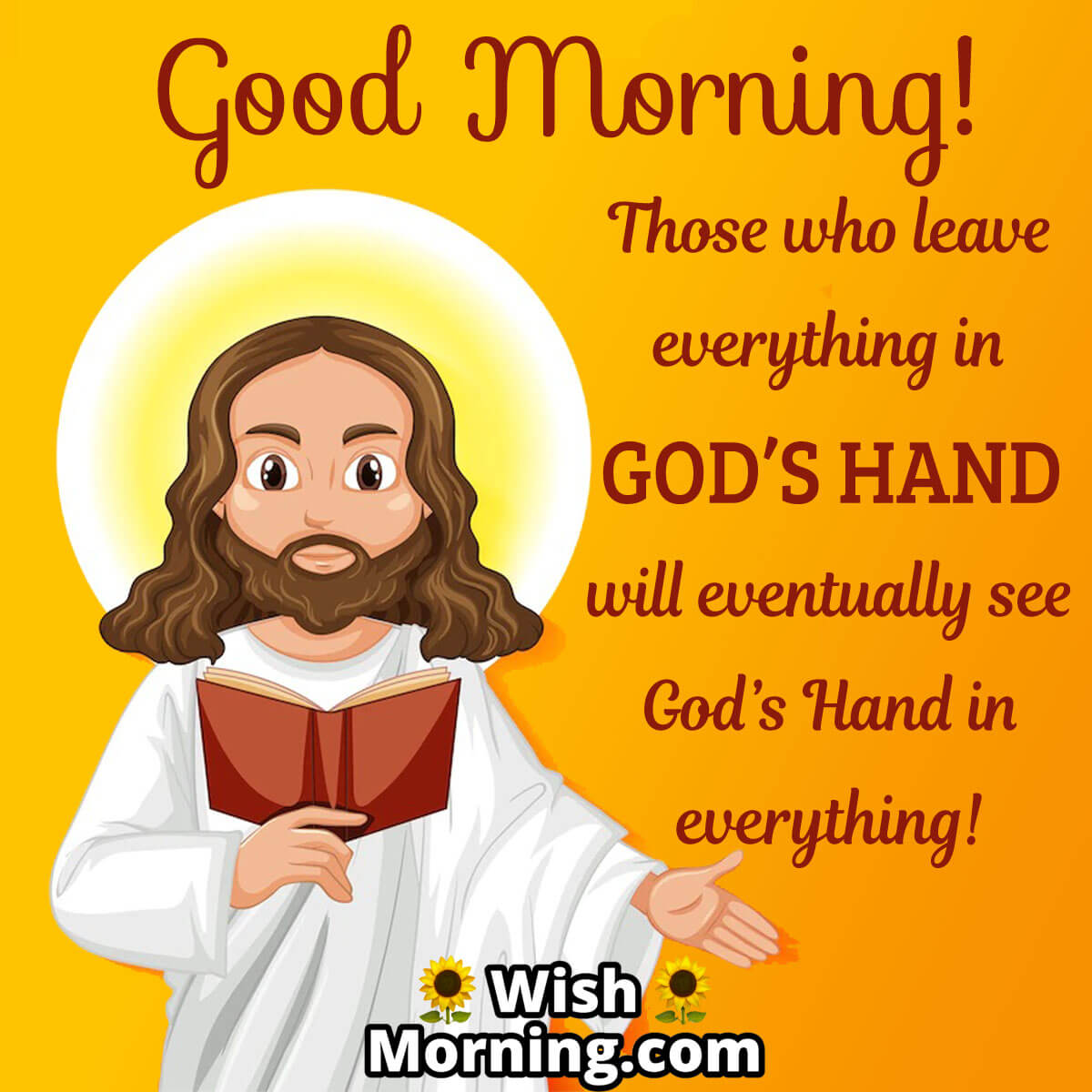 Good Morning Jesus Message