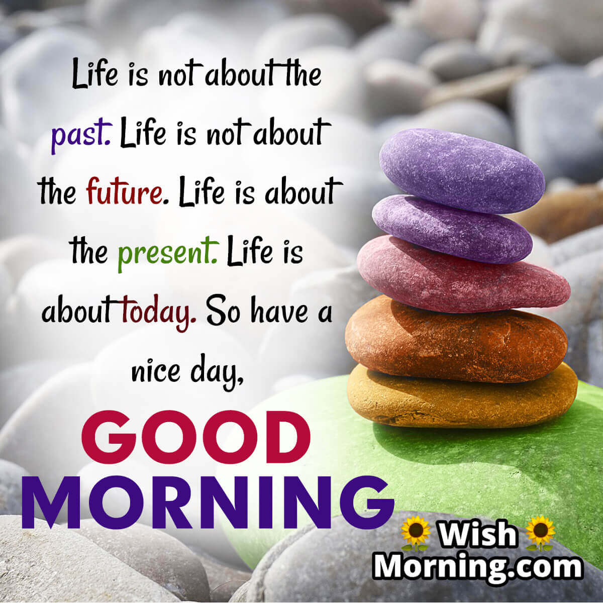 Good Morning Inspirational Quotes - Wish Morning