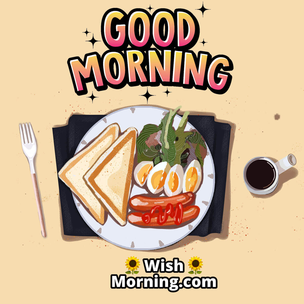 Morning Breakfast Wish
