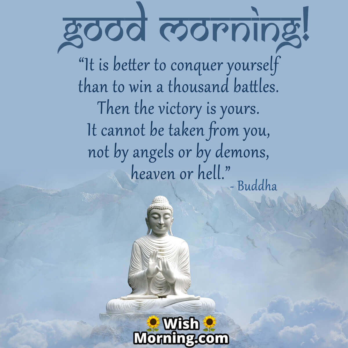 Morning Buddha Thoughts