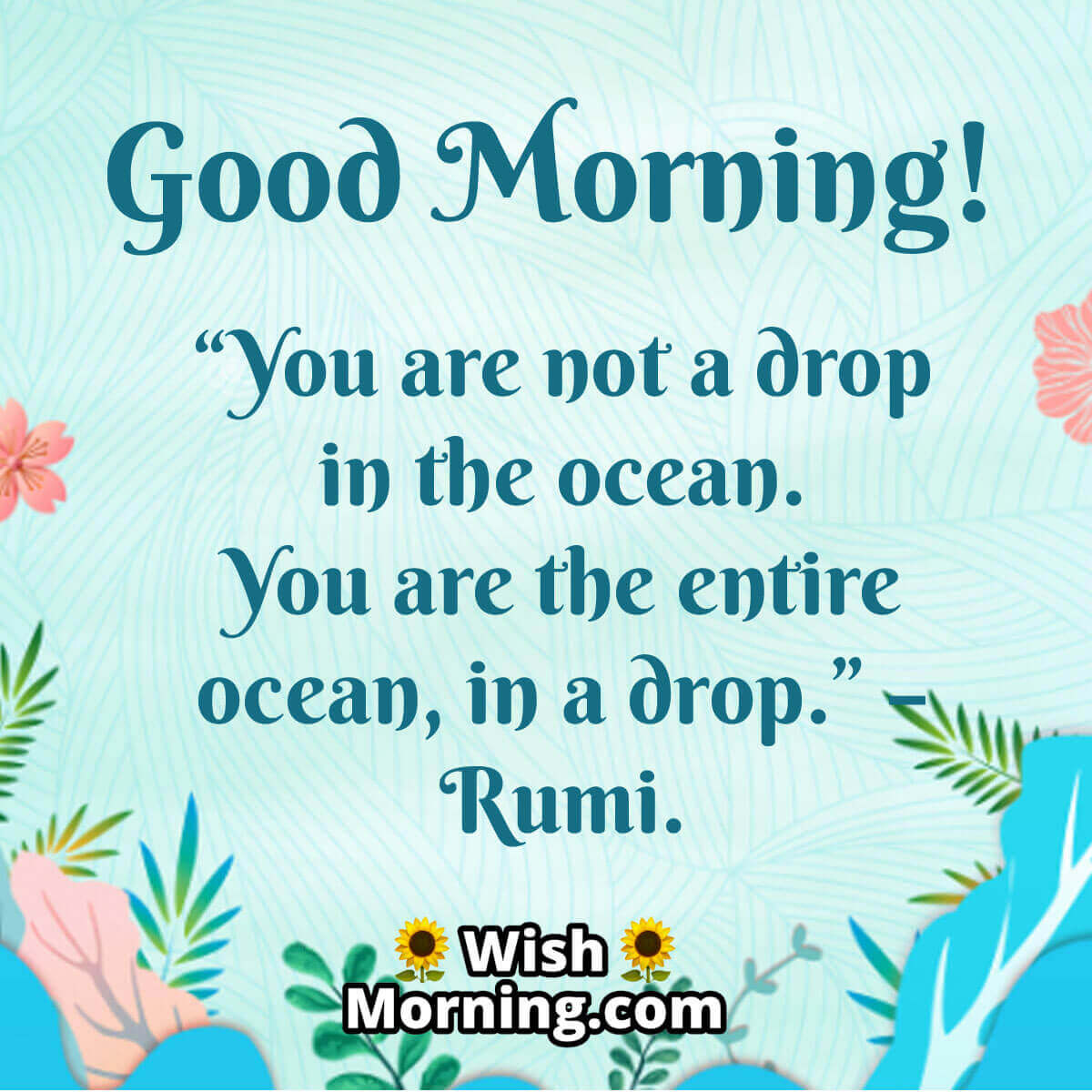 Rumi Good Morning Images