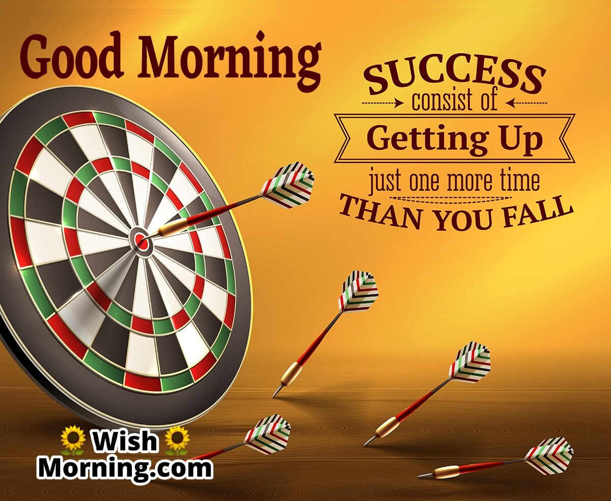 Good Morning Success Quote
