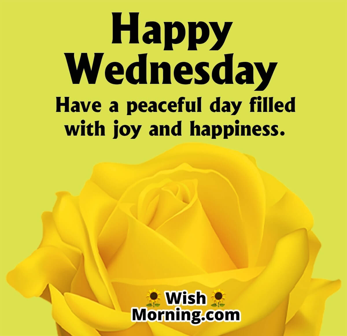 Happy Wednesday Wish