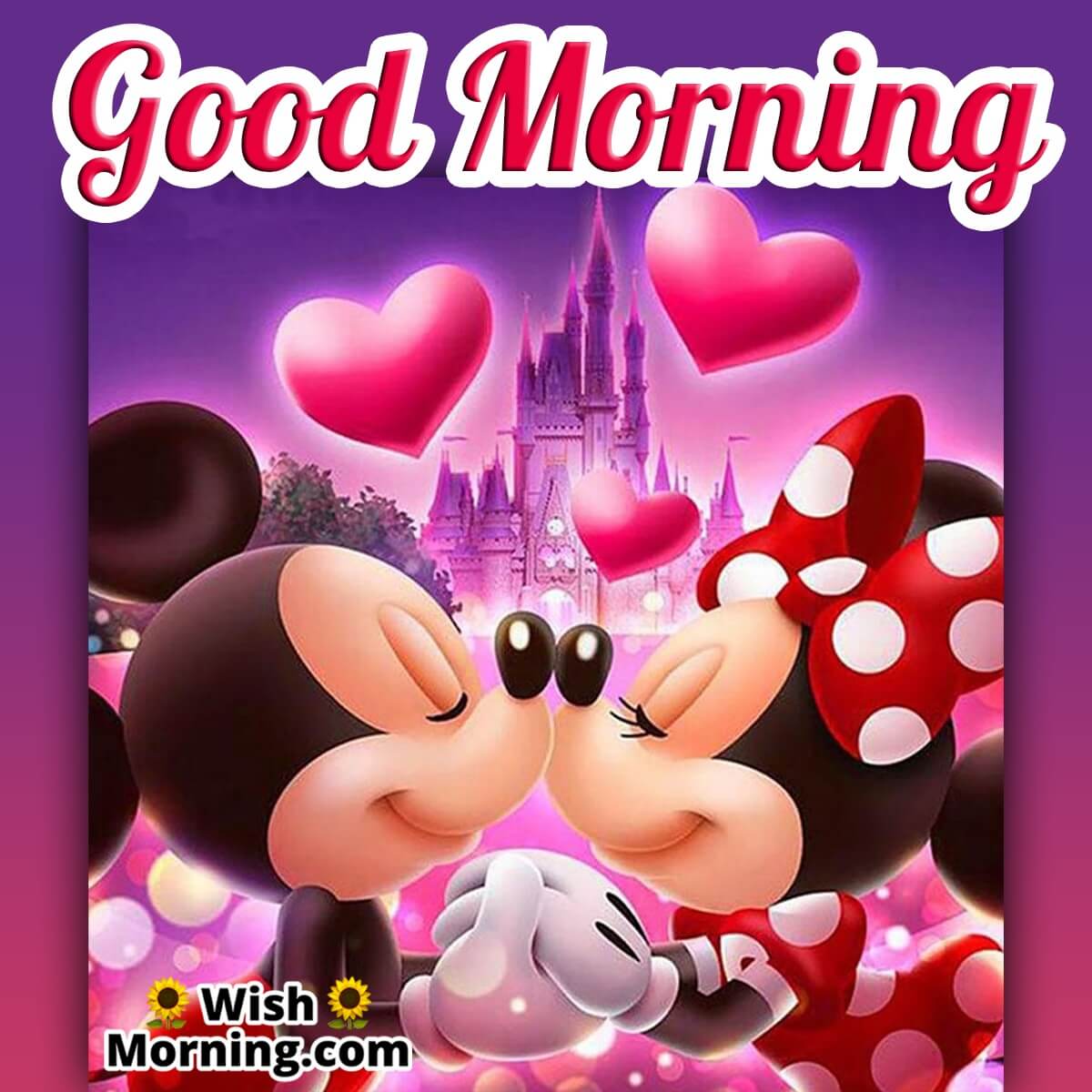 Good Morning Mickey Minnie Love