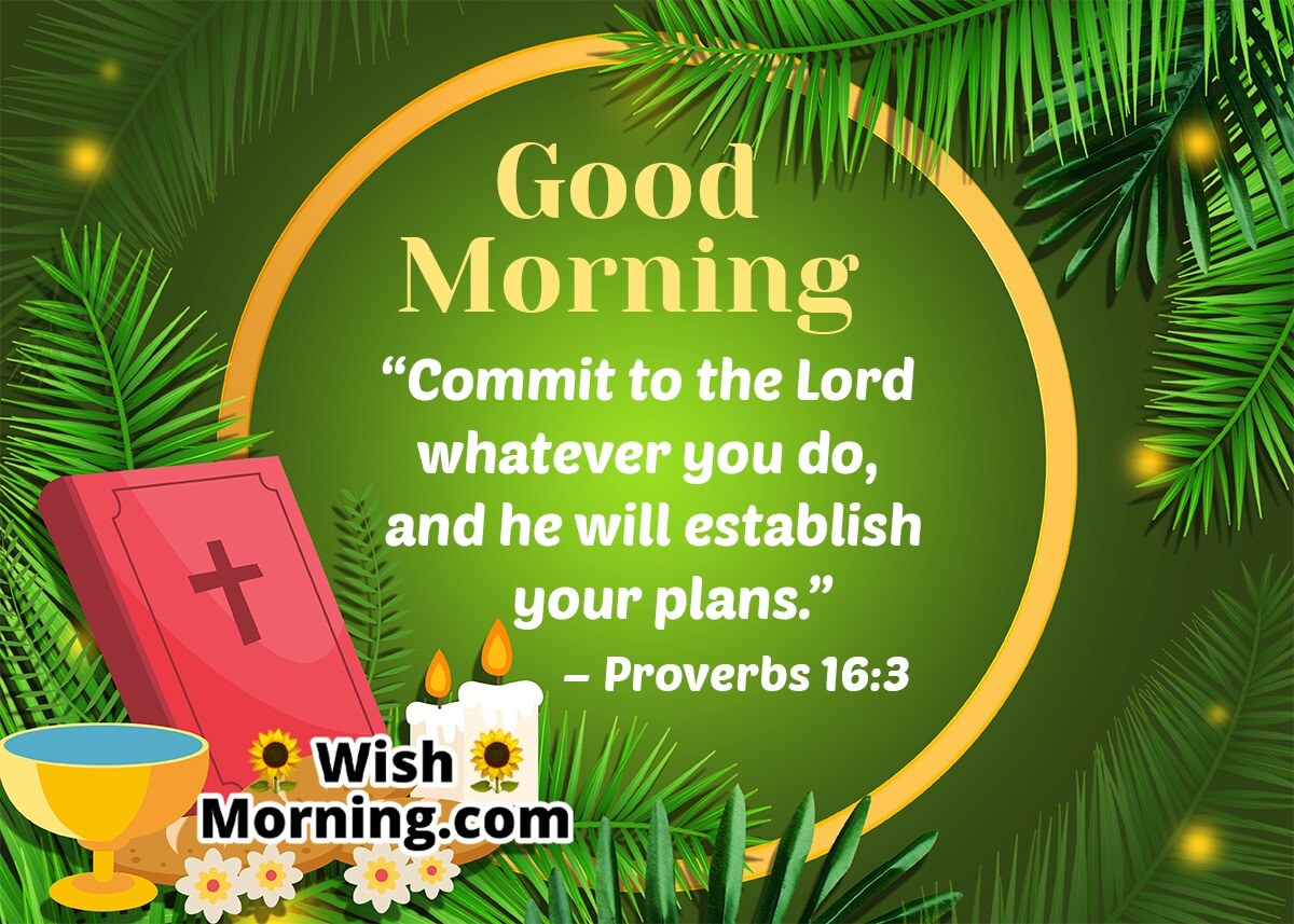 Good Morning Bible Verse
