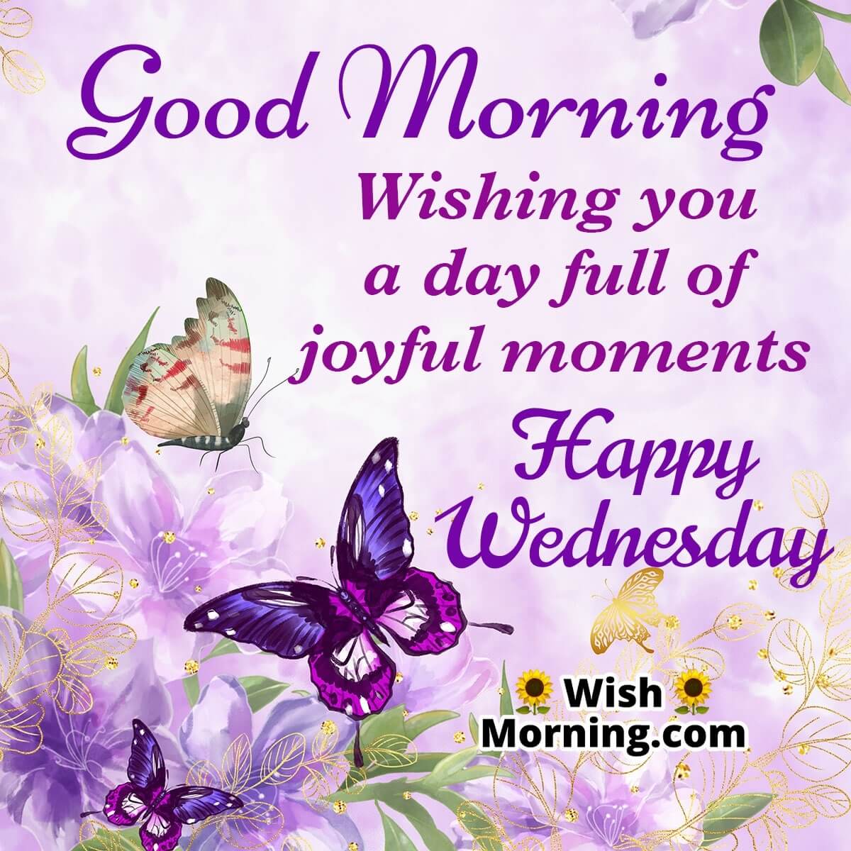 Good Morning Happy Wednesday Wish