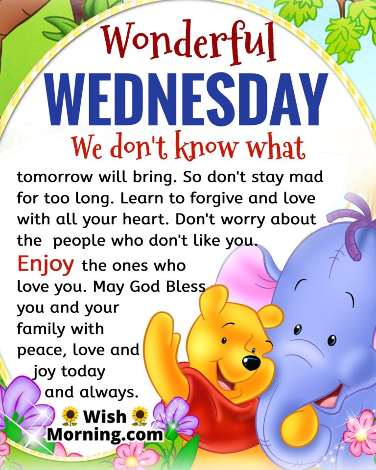 Wonderful Wednesday Quotes & Wishes for a Refreshing Midweek - Wish Morning
