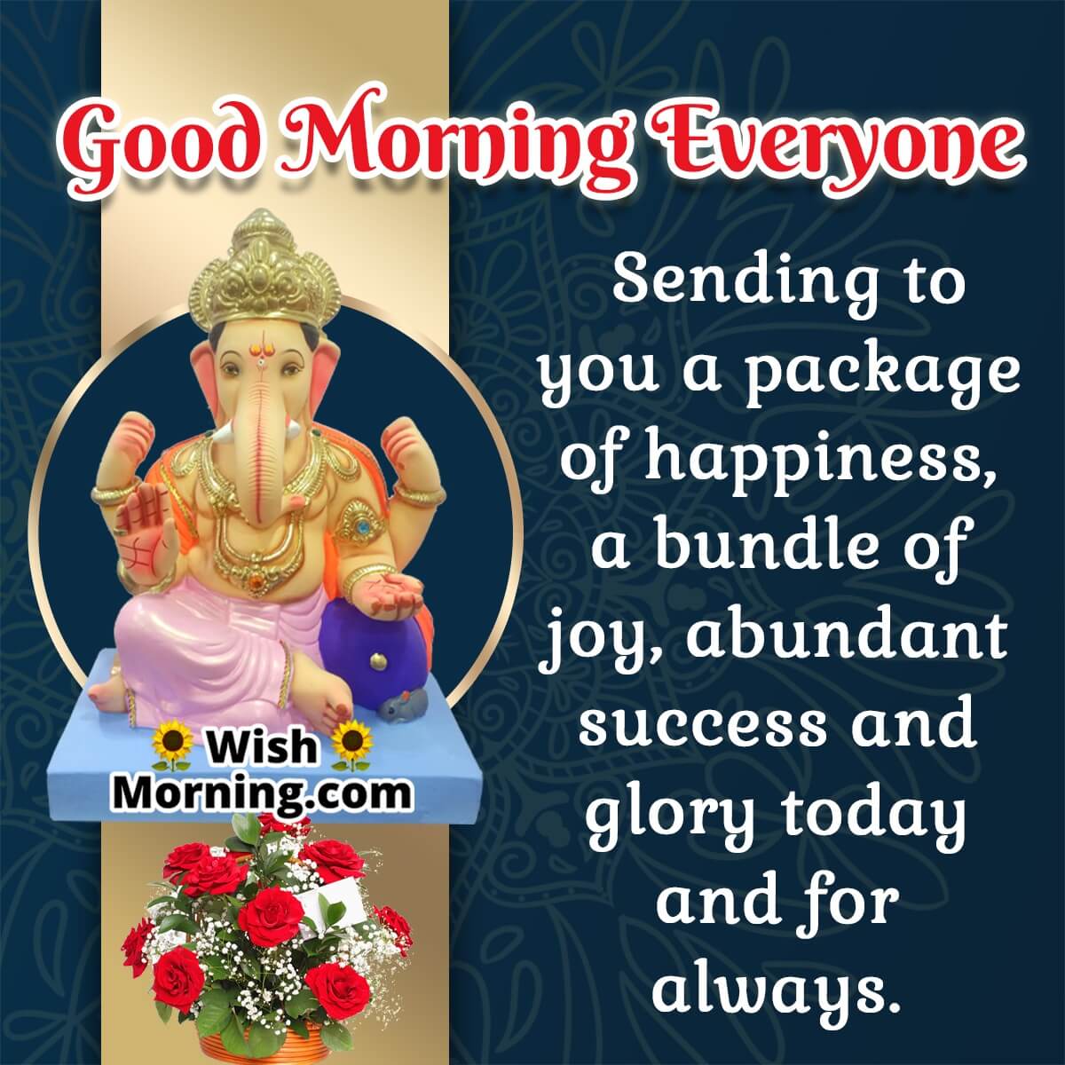 Good Morning Ganesh Images - Wish Morning