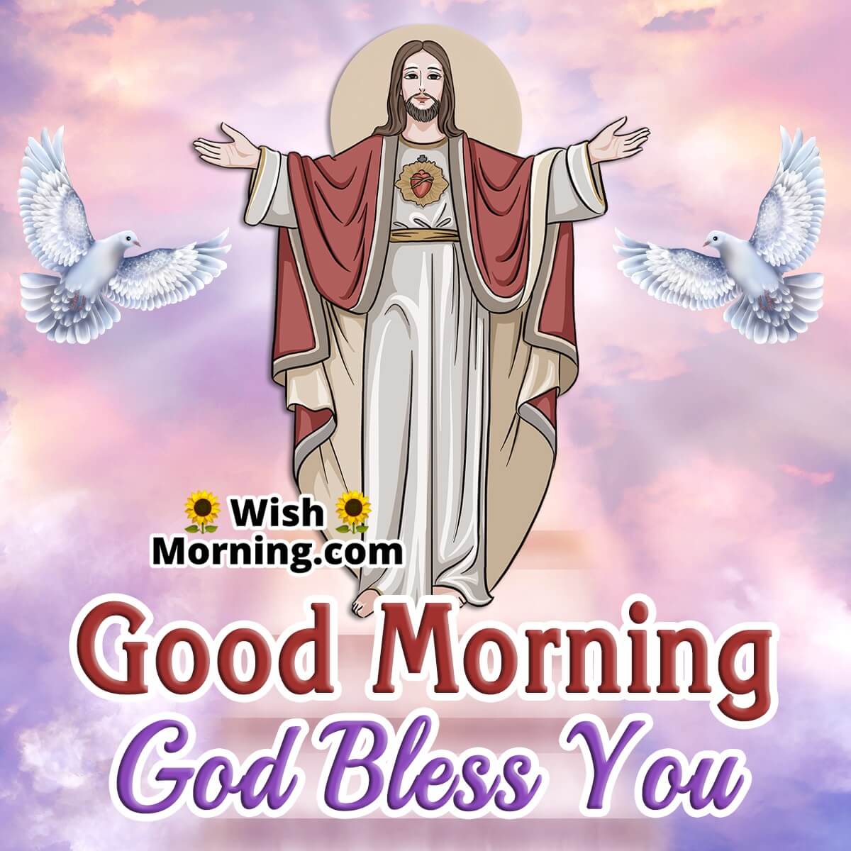 Good Morning Jesus Images - Wish Morning