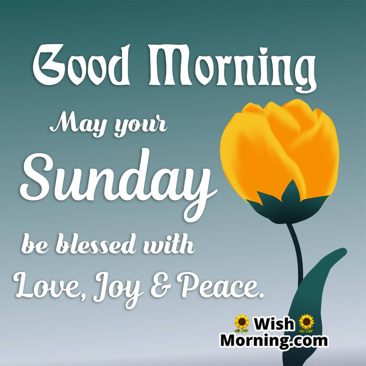 Good Morning Sunday Blessing