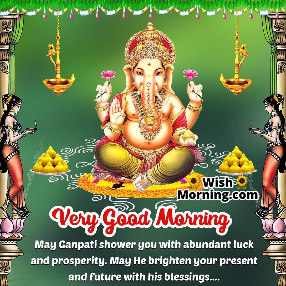 Good Morning Ganesh Images - Wish Morning