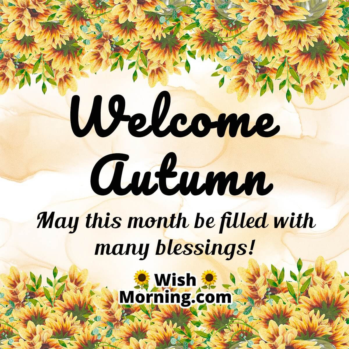 Welcome October Wishes