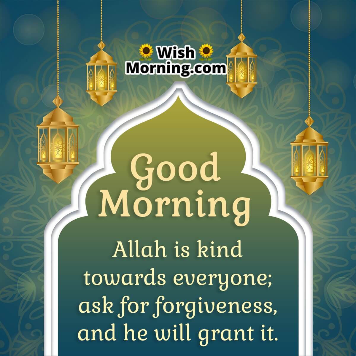 Good Morning Allah Is Kind