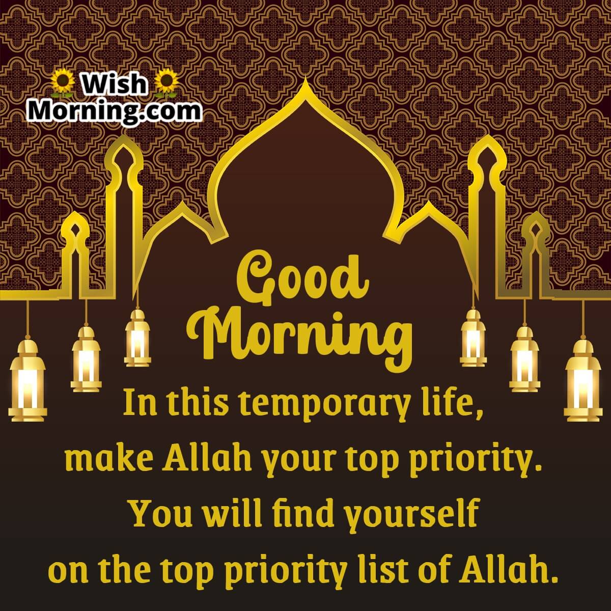 Good Morning Islamic Messages About Life