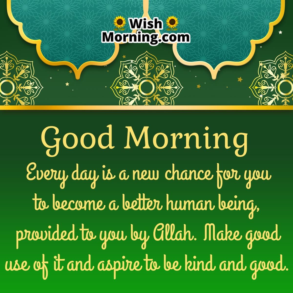 Good Morning Islamic Status