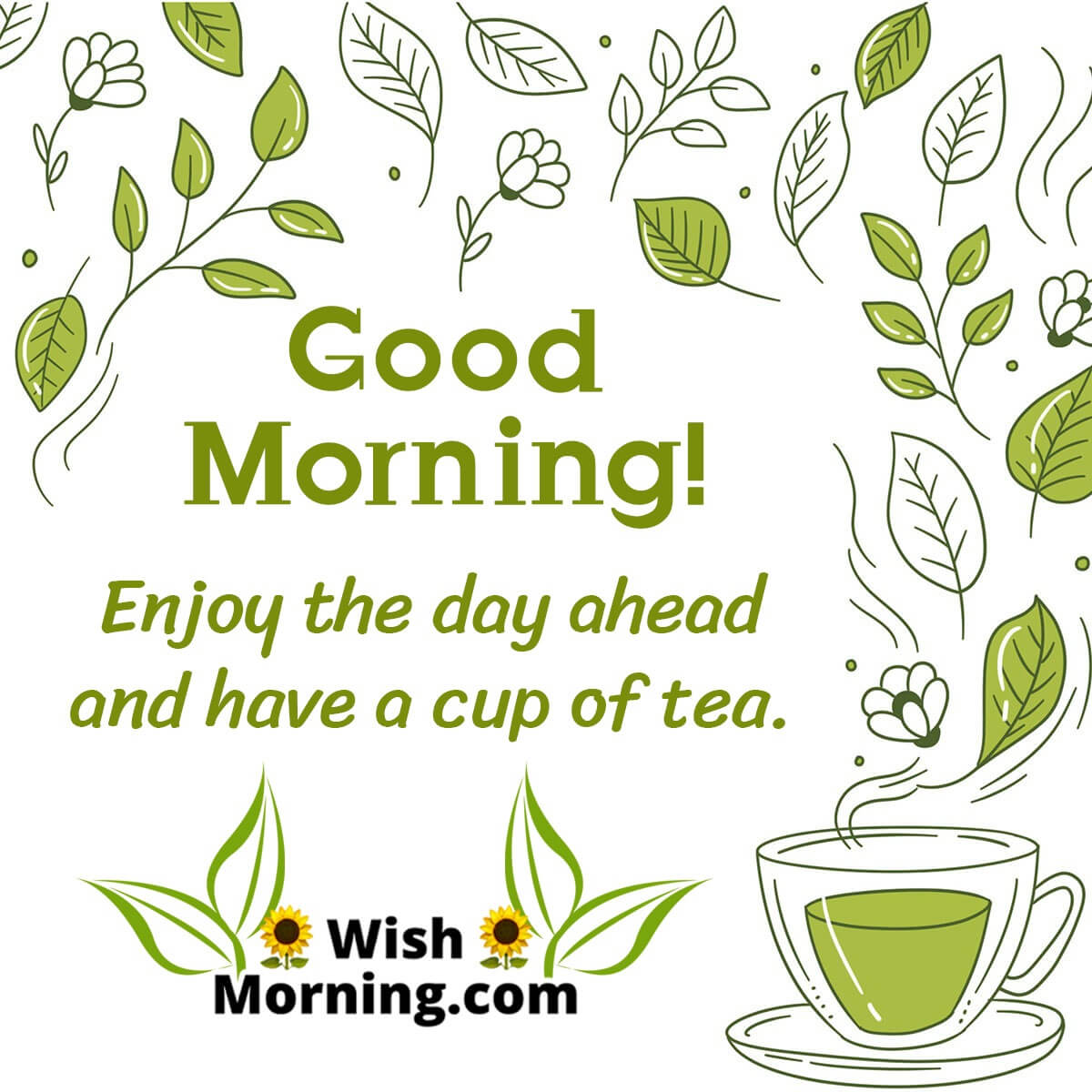 Good Morning Tea Images - Wish Morning