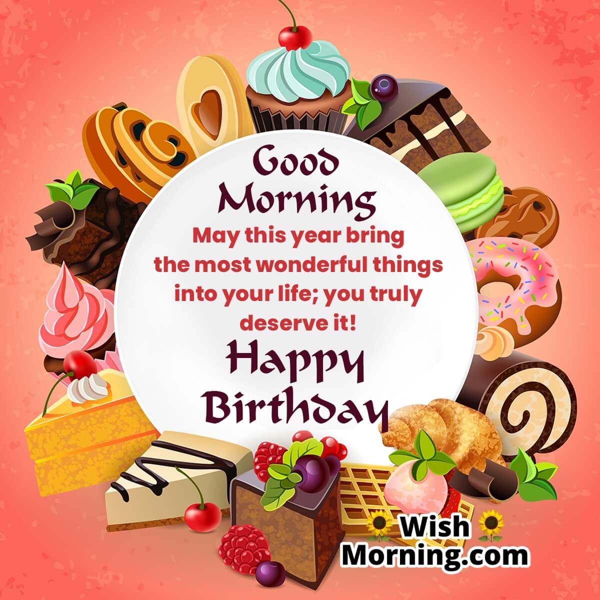 Good Morning Birthday Wish