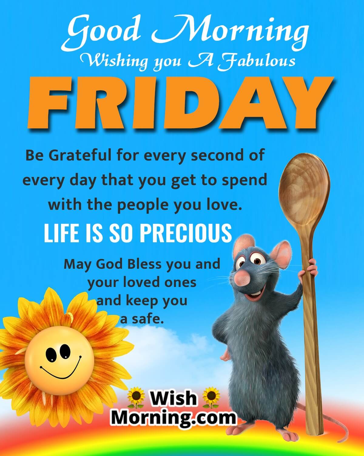 Good Morning Wishing You A Fabulous Friday