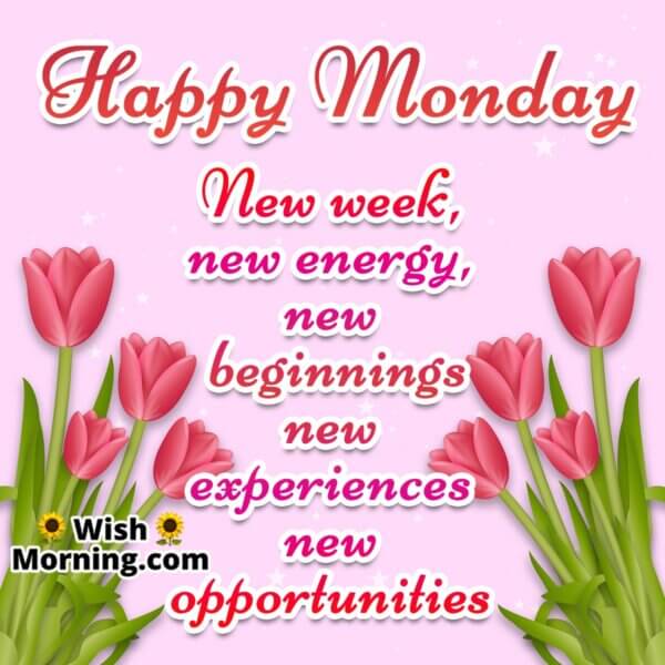 Monday Morning Wishes - Wish Morning