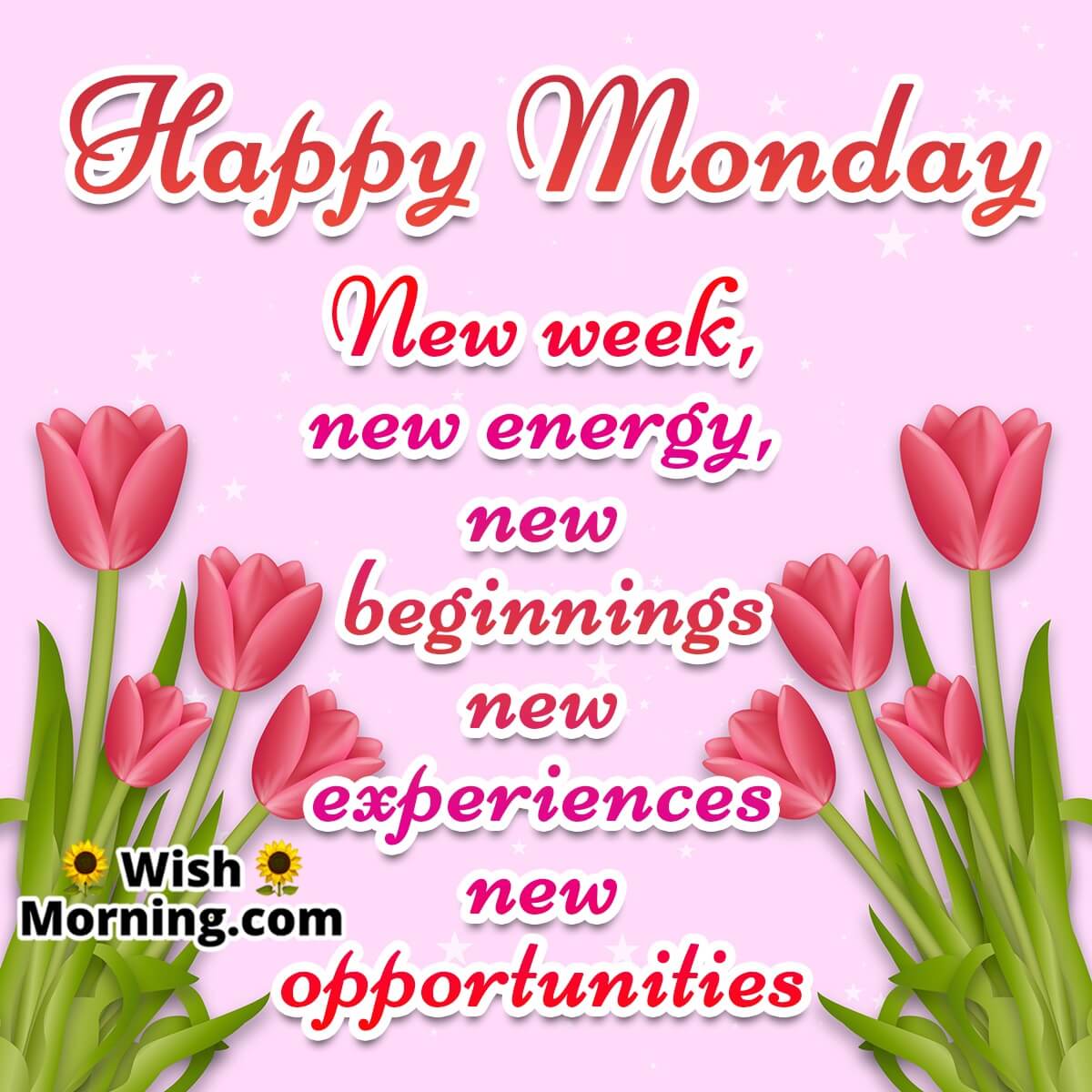 Happy Monday New Week Message