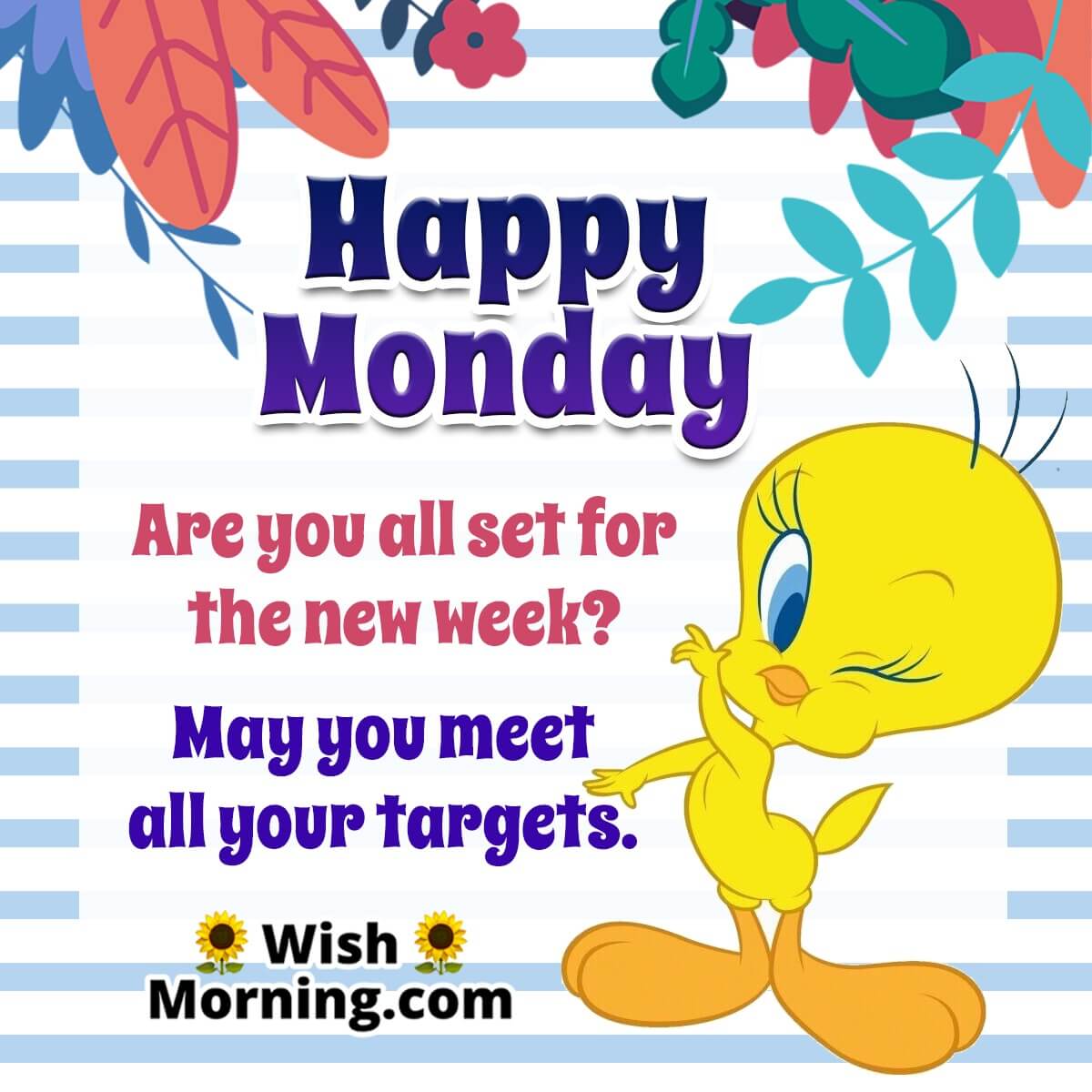 Happy Monday New Week Wish