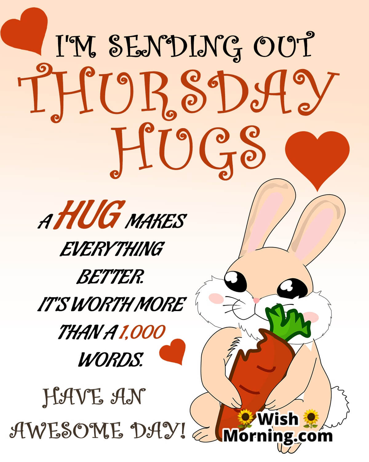 Thursday Hugs Quote