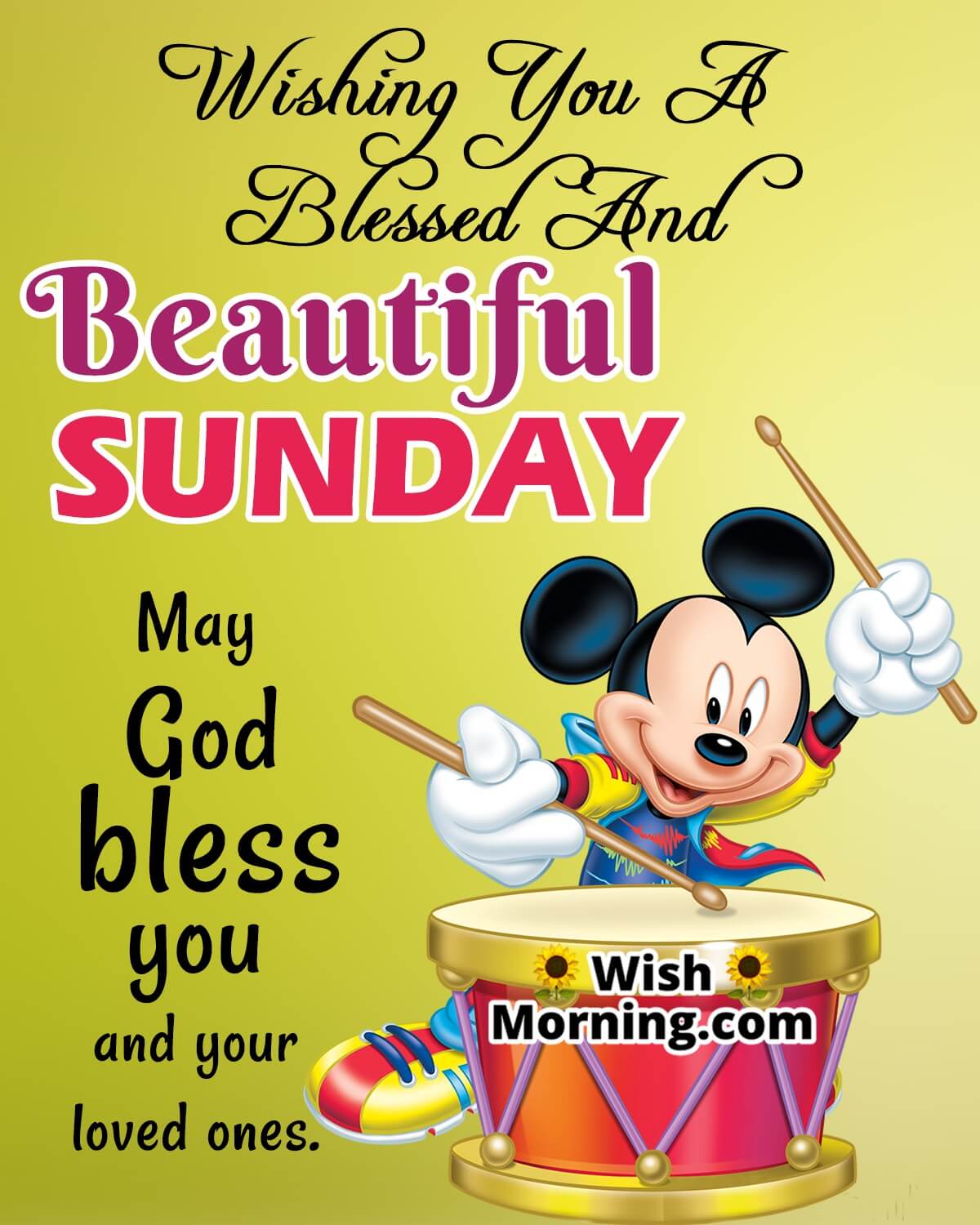 Wishing You A Blessed And Beautiful Sunday