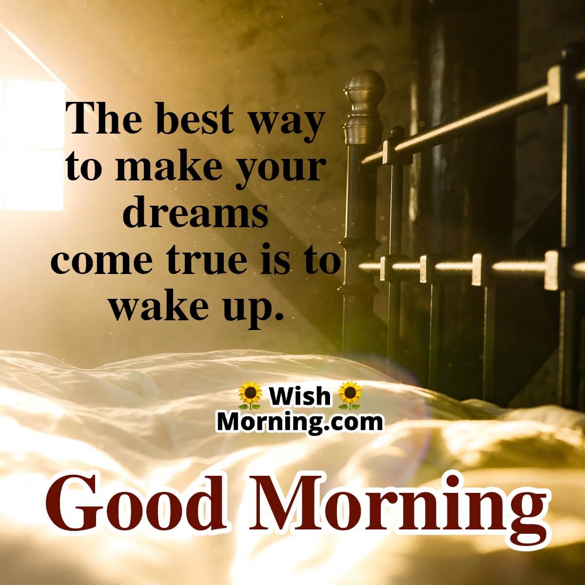 Good Morning Inspirational Quotes - Wish Morning
