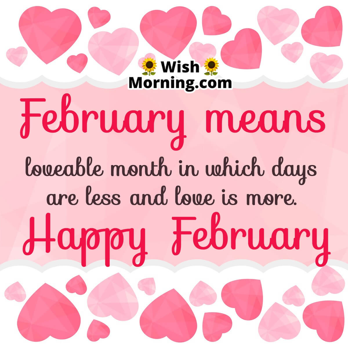 February Month Wishes And Quotes Wish Morning