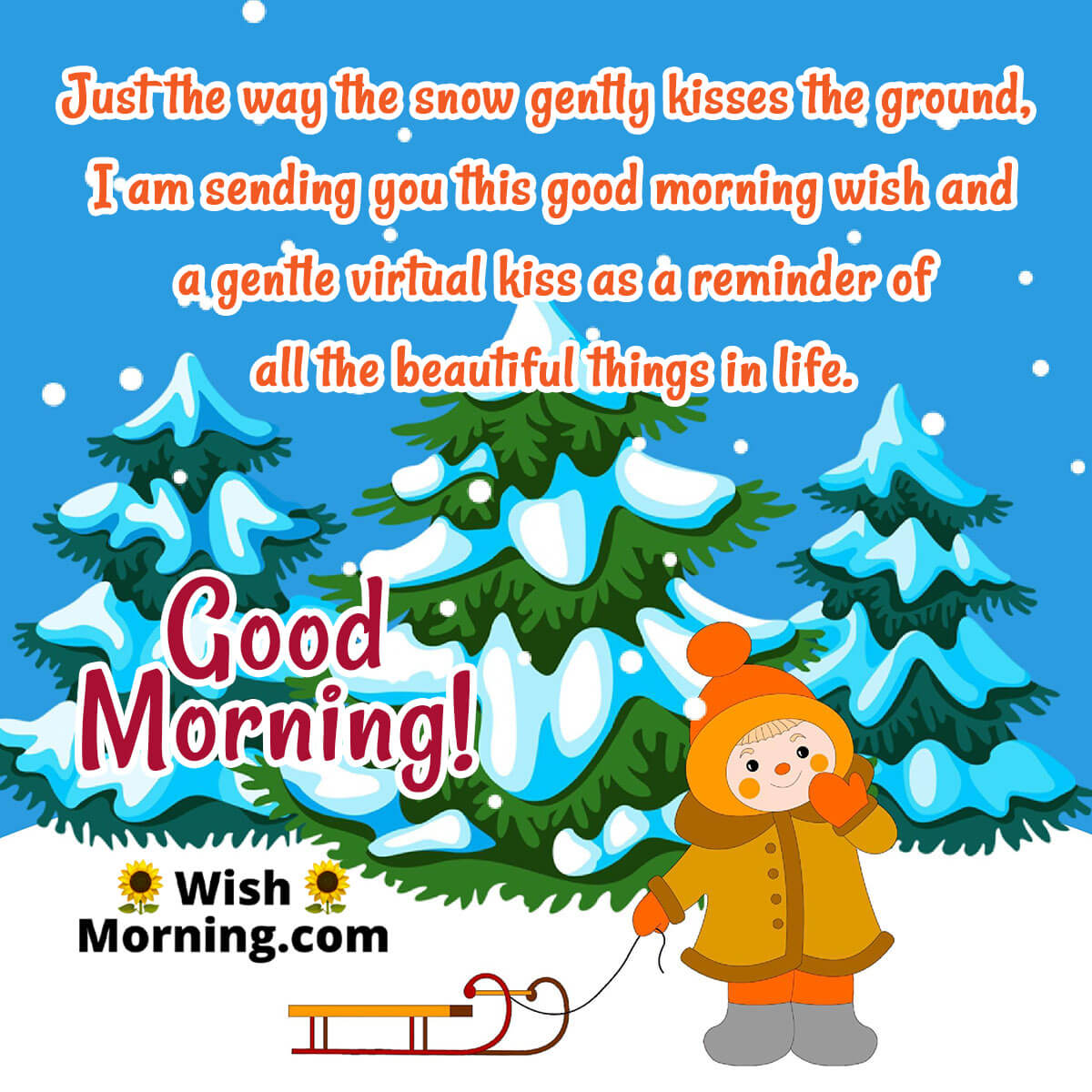 Winter Good Morning Wishes