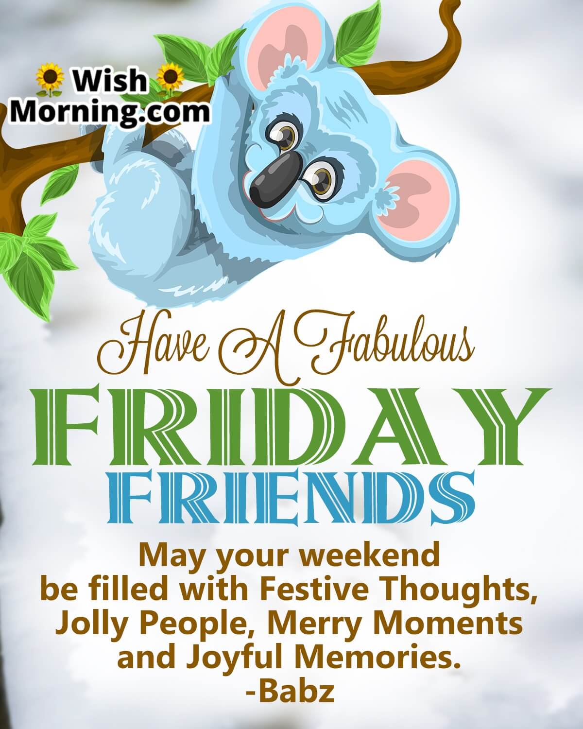 Fabulous Friday Wishes