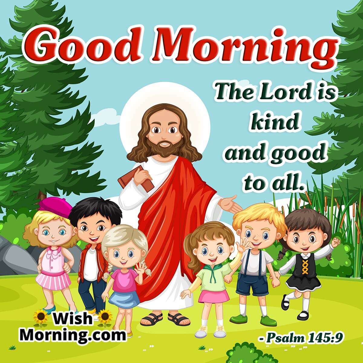 Good Morning Bible Verse for Children
