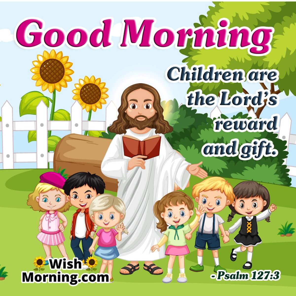 Good Morning Bible Verses For Children