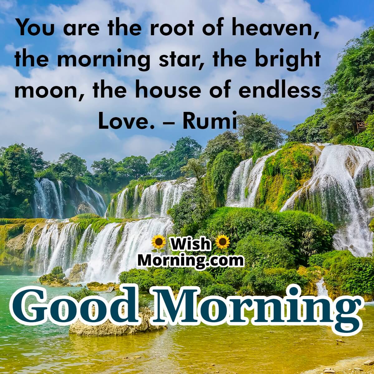 Good Morning Rumi Quotes - Wish Morning