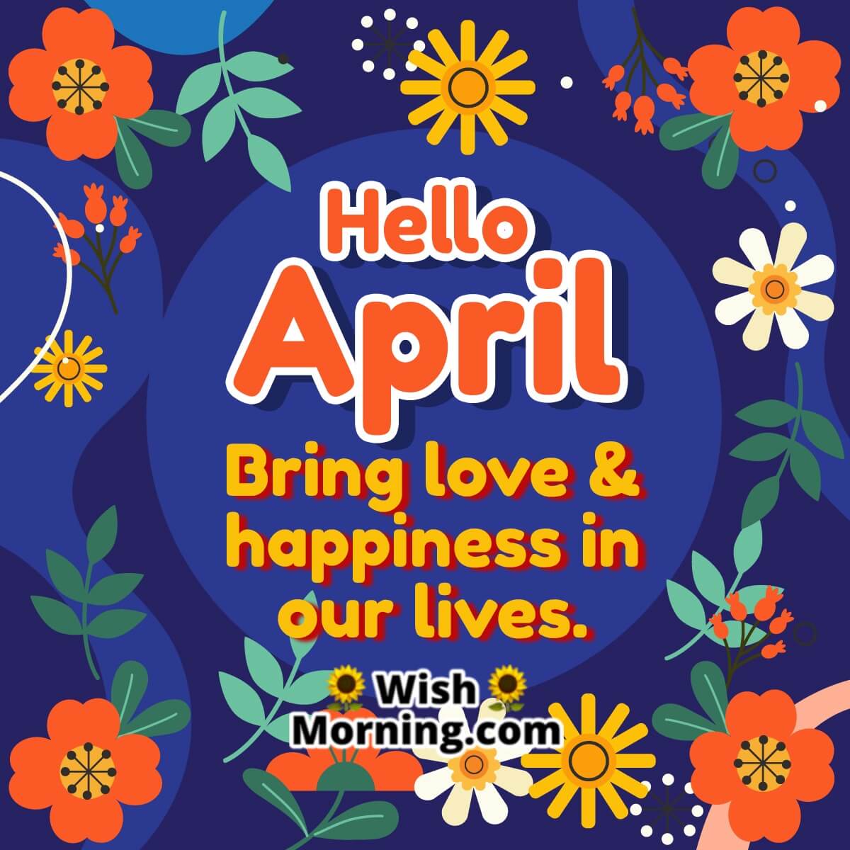 Hello, April Greetings