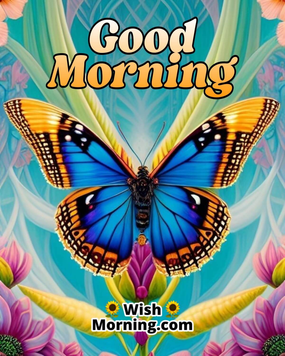 Good Morning Butterfly Pic