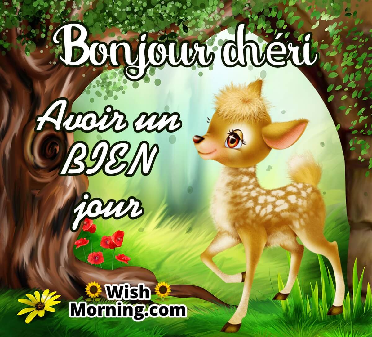 Good Morning French Images - Wish Morning