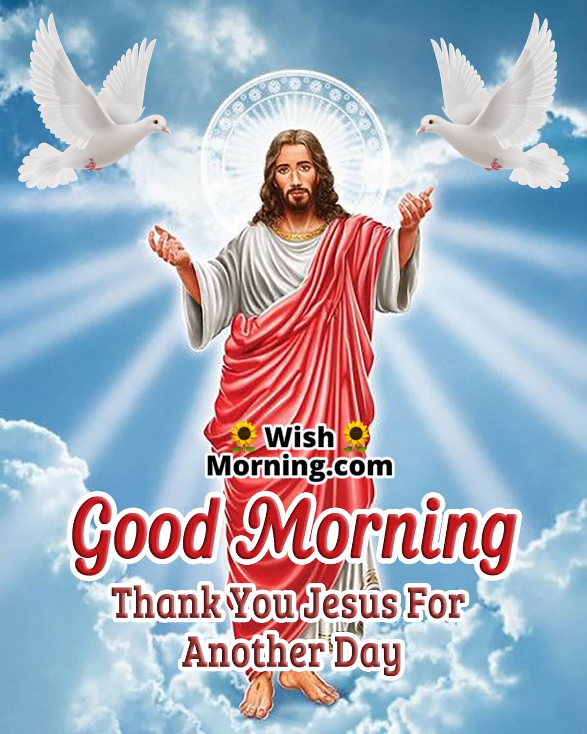 Good Morning Jesus Images - Wish Morning