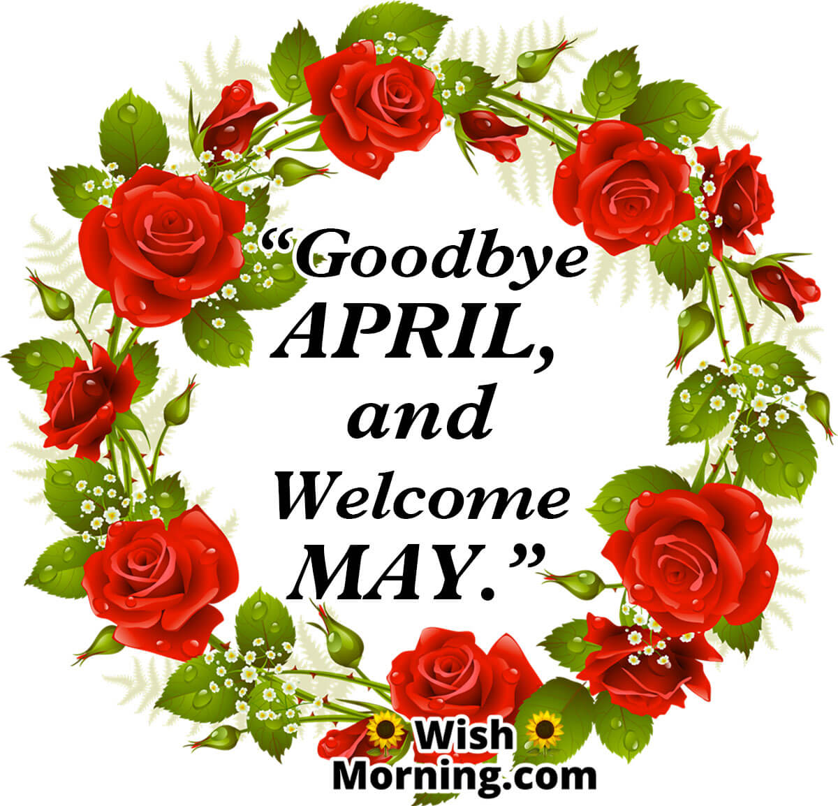 Goodbye April, And Welcome May