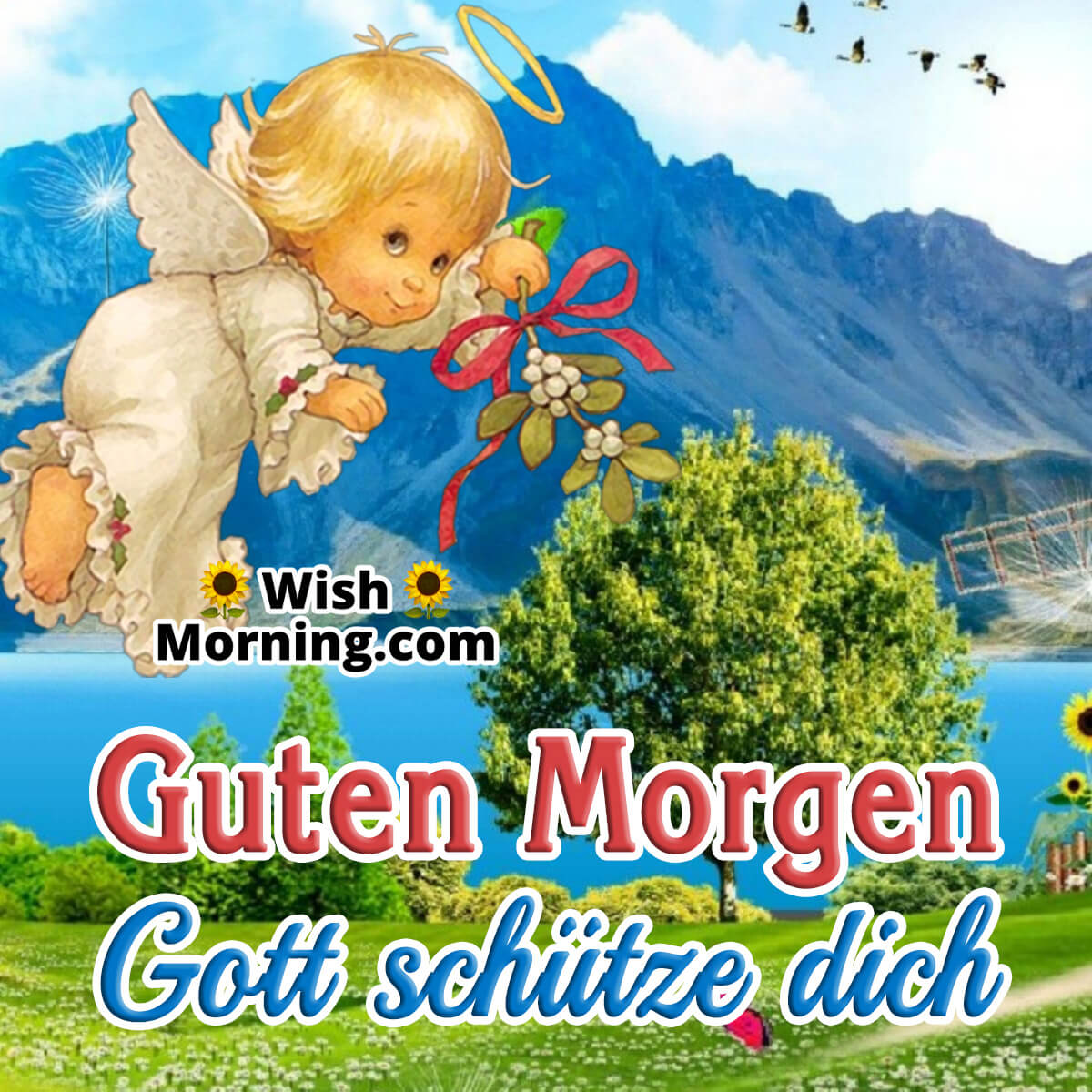 Guten Morgen Gott Schütze Dich