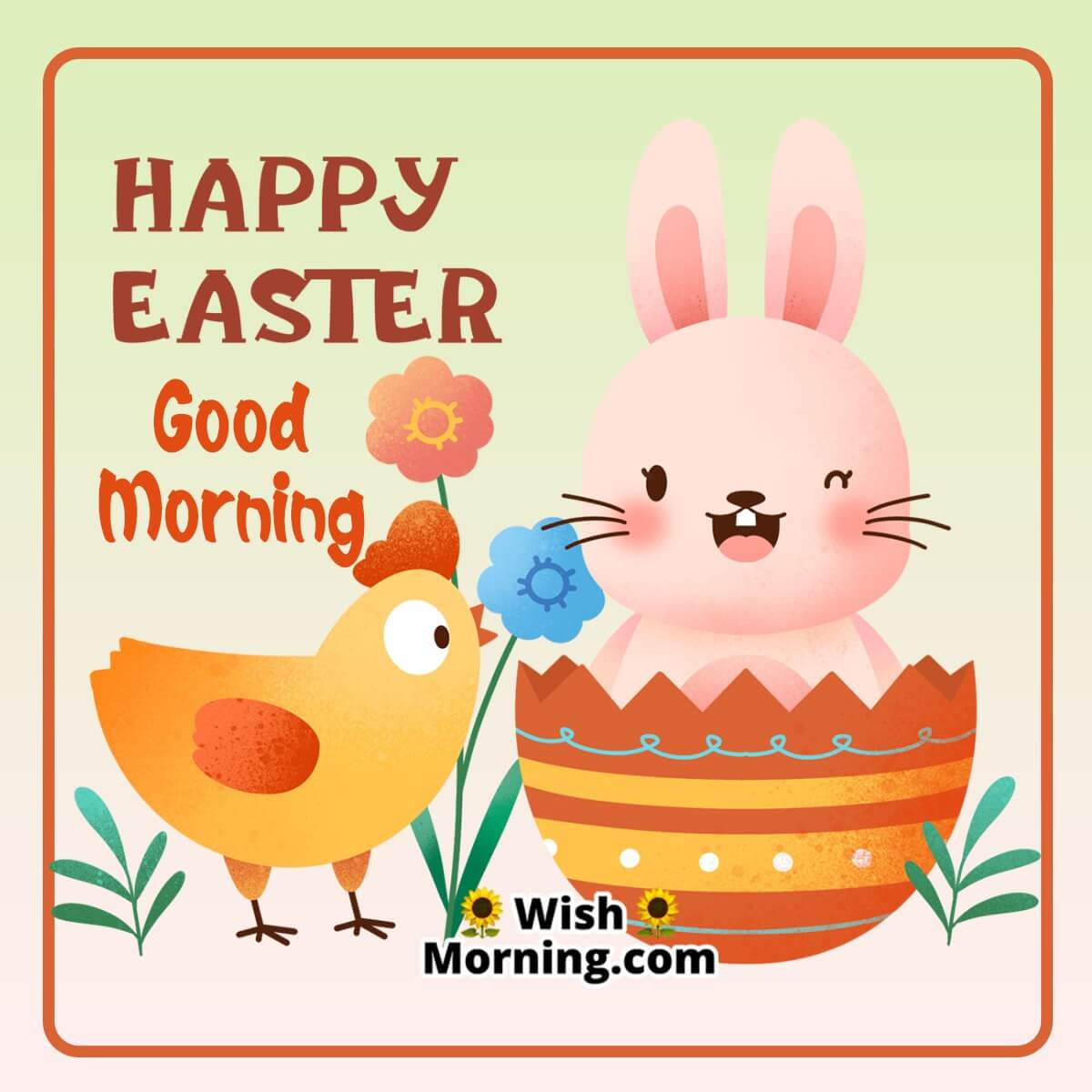 Happy Easter Good Morning Pic