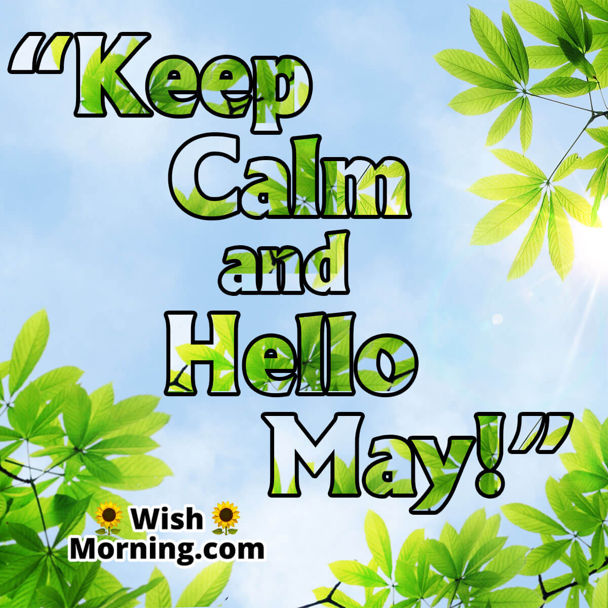 Keep Calm And Hello May