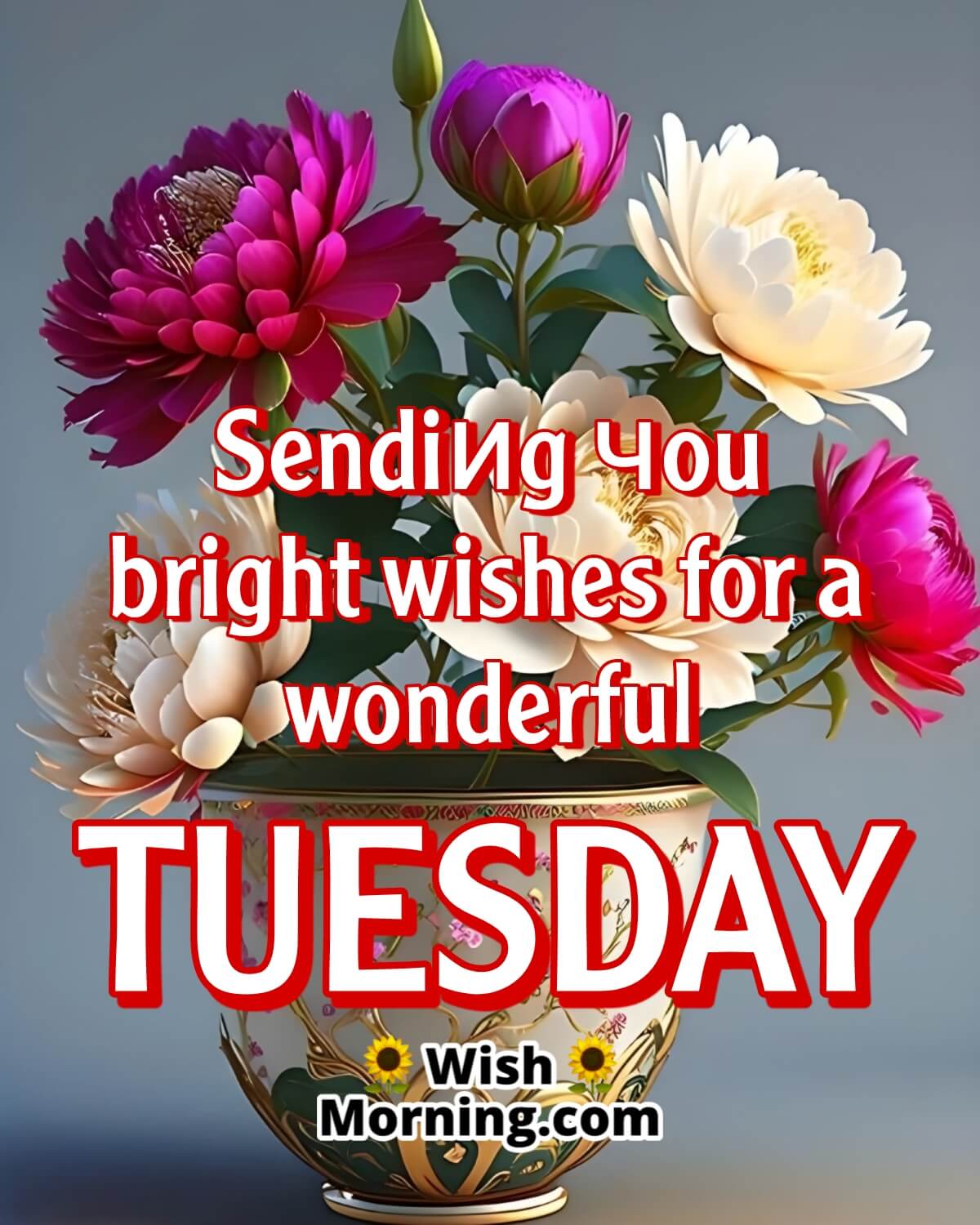 Bright Wishes For A Wonderful Tuesday