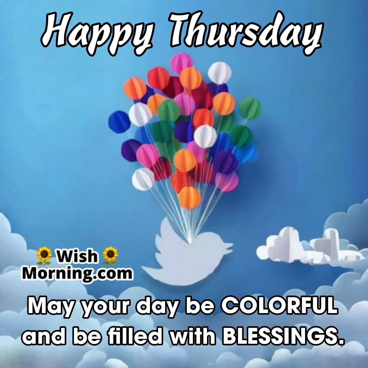 Colourful Thursday Blessings